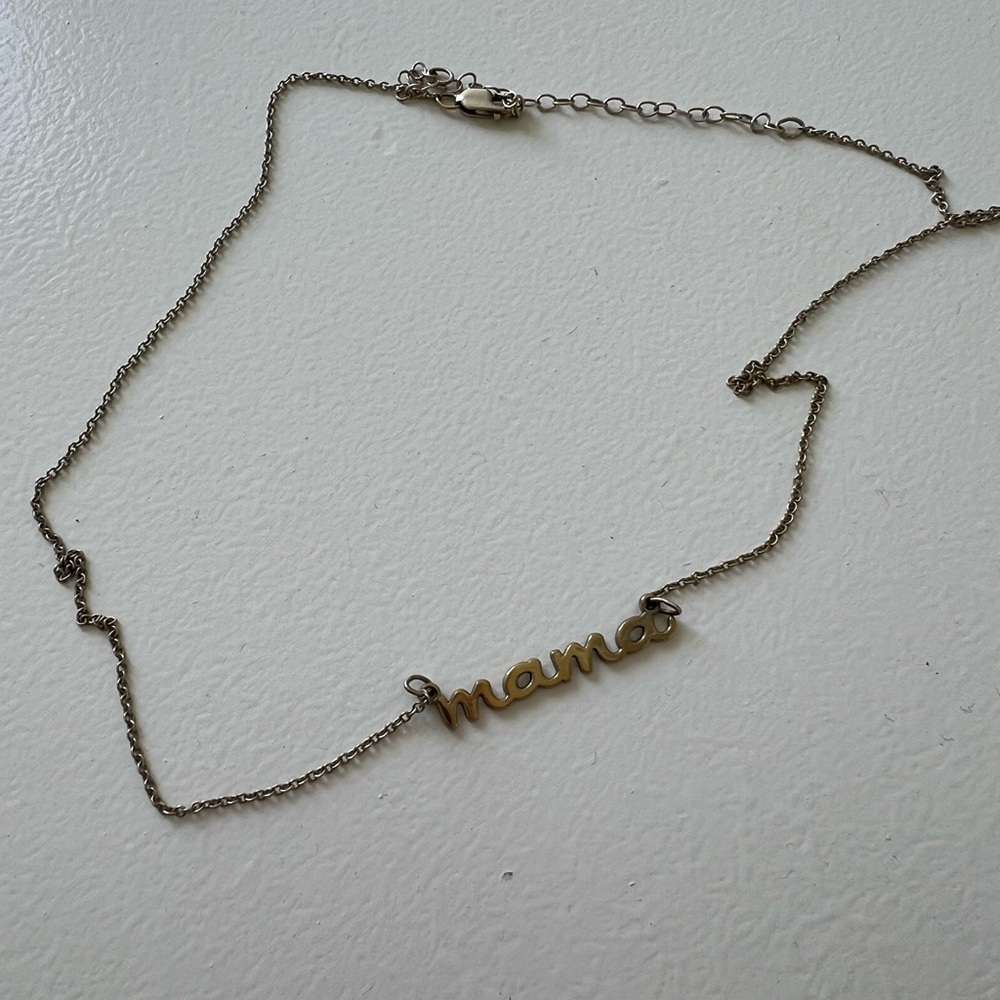 Gold 'Mama' Necklace